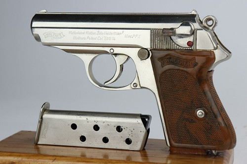 Minty Walther PPK - Factory-Nickeled - 1