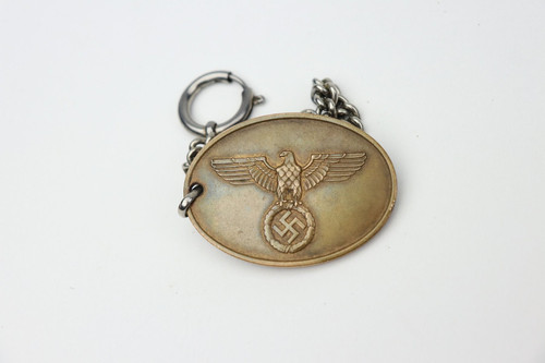 Nazi Kriminal Police Badge - Featured On SS Book Cover - 1