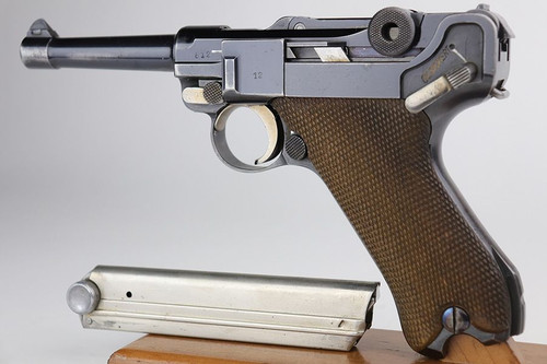 Scarce "S Code" Krieghoff Luger - 1st Variation - 1