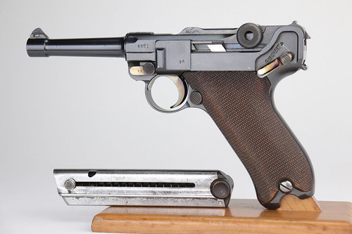 Early, Double-Date 1912 Erfurt Luger - Matching Magazine - 1