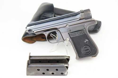 Rare Police Sauer Behorden Rig - Two Matching Mags & Holster - 1