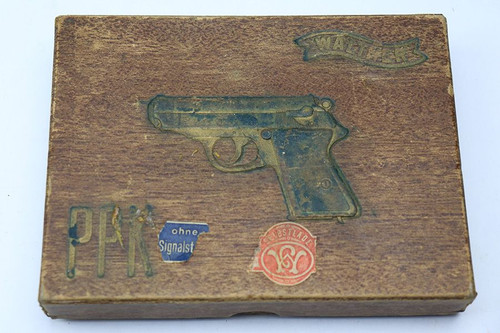 Walther PPK Box, Tin, & Cleaning Rod - 1
