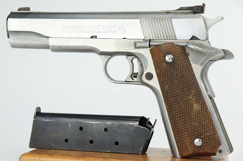 Stainless Colt Series 80 Mk IV - Gold Cup National Match