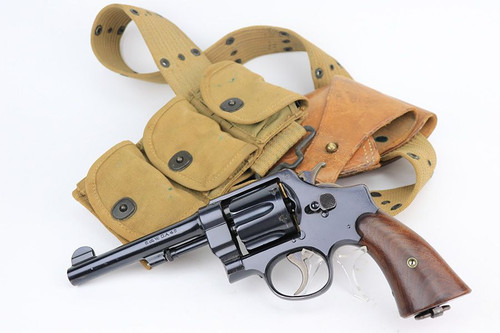 Excellent S&W Model 1917 Revolver - Complete Rig - 1