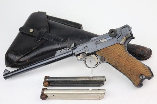 Rare Navy DWM Artillery Luger Rig - 1