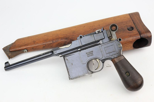 Rare Mauser C96 Rig - Large Ring, Shallow Panel - 1