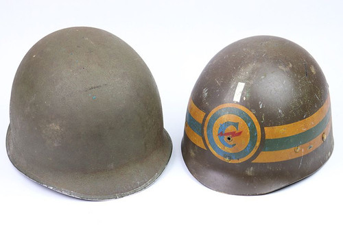 WW2 US Helmet with Liner - 1