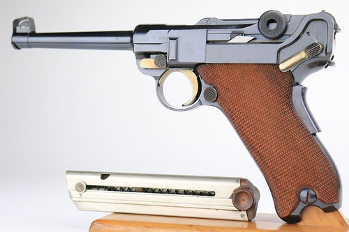 Minty 1906 Swiss DWM Luger - 1