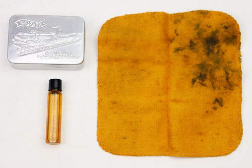 Walther Tin with Oiler & Cloth - 1