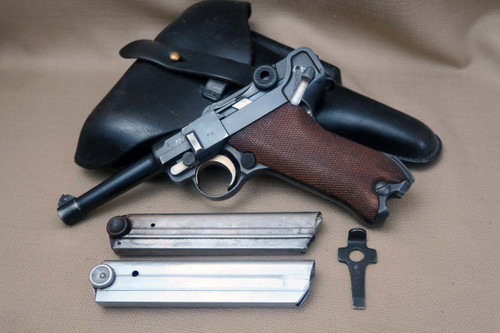 Weimar era Police Luger - 2 Match Mags, Matching Tool & Holster - 1