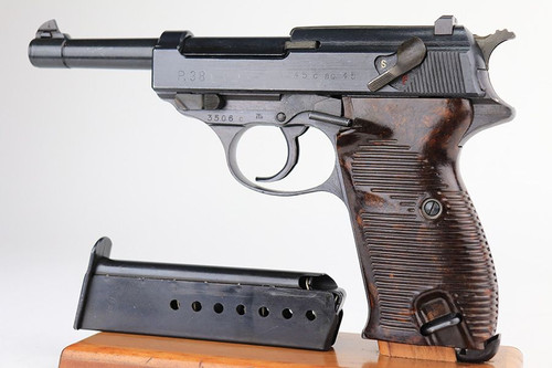 Stunning End-of-WW2 Walther P.38 - GI Mismatch - 1
