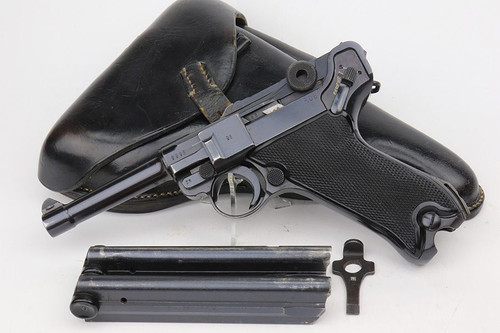 Minty 1941 "Black Widow" Mauser Luger Rig - 1