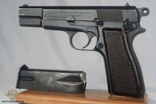 Nazi Browning High Power with holster - 2 Nazi Browning High Power with holster - 2