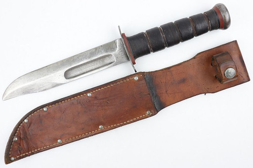 USMC PAL Mk 2 Knife - Red Spacers - 1