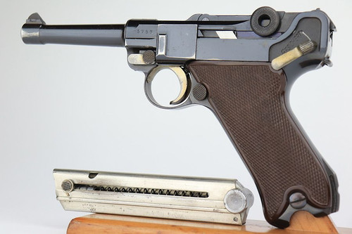 Rare, Excellent 1936 Krieghoff Luger - 1