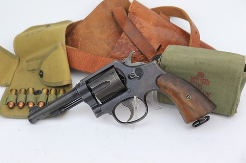 Excellent Smith & Wesson Victory Revolver Rig - US Navy - 1
