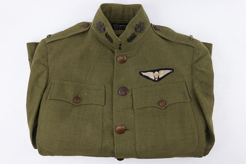 WW1 Signal Corps 2nd Lieutenant Balloonist Jacket - 1