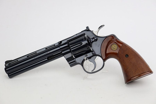 Beautiful 6" Colt Python Revolver - 1977 Mfg - 1
