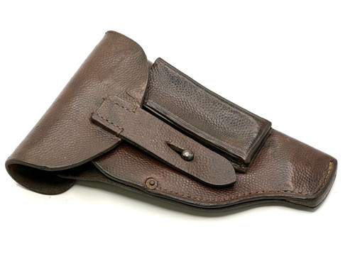 1917 .32 Cal Leather Pistol Holster - 1