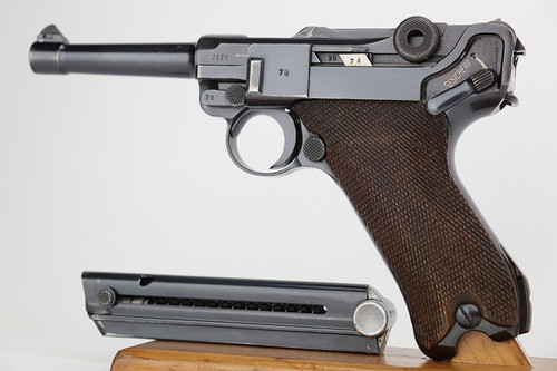 Excellent 1939 Mauser Luger - Matching Magazine - 1