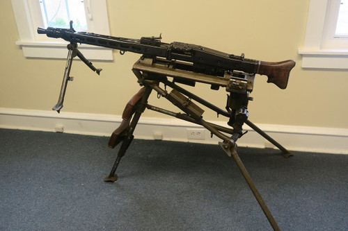 Nazi MG42 German Machine Gun (Semi-Auto) - Original WW2 Lafette - 1