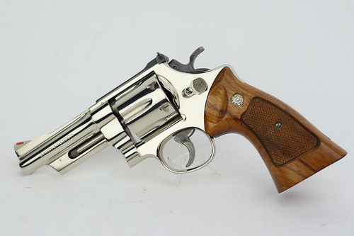 Nickeled Smith & Wesson Model 27-2 Revolver - 1