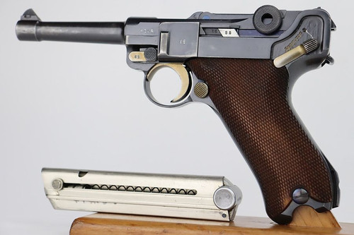 1936 Mauser Luger - Matching Magazine - 1