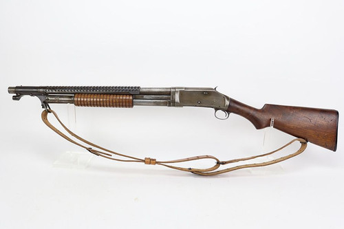 SOLD - Clean 1945 Winchester Model 1897 Riot Gun - US Martially Marked