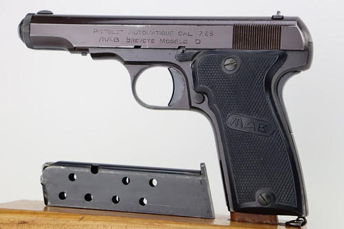 Excellent Nazi French MAB Model D - Plum Finish - 1