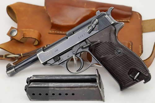 1939~45’s★ ドイツ帝国陸軍 ★ Walther P-38 ★ペンダント World War II German Walther Second Issue Zero Series P.38
