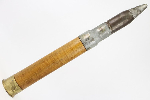 USN 3in Shell with Fuse Timer Top - 1
