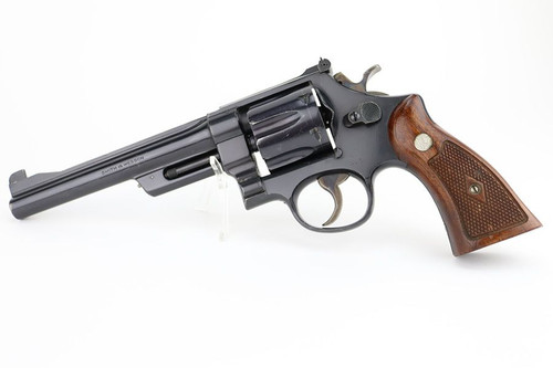 Excellent, Boxed Smith & Wesson .38/44 Outdoorsman Model - With Factory Letter - 1