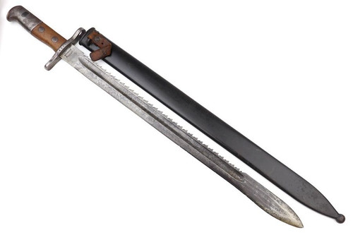 Swiss M1914 Sawback Bayonet  - 1