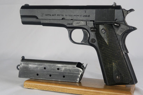 Rare 1914 Norwegian Kongsberg Colt - Nazi Marked - 1