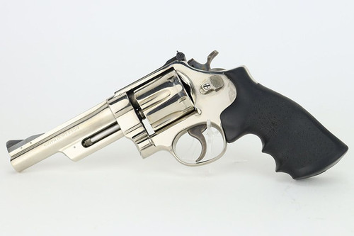 Nickeled Smith & Wesson Model 27-2 Revolver - 1