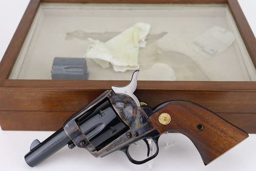 Mint, Cased Colt Sheriff's Model Revolver - 1