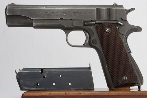 Scarce 1942 Colt M1911A1 - WB Inspector - 1