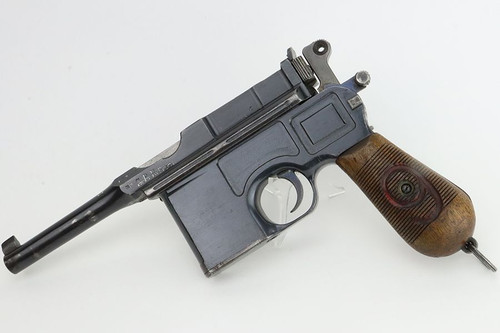 Red 9 Mauser C96 - Nazi Police Rework? - 1