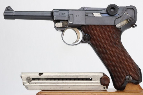 "Alphabet Gun" Weimar-Era Luger - 1