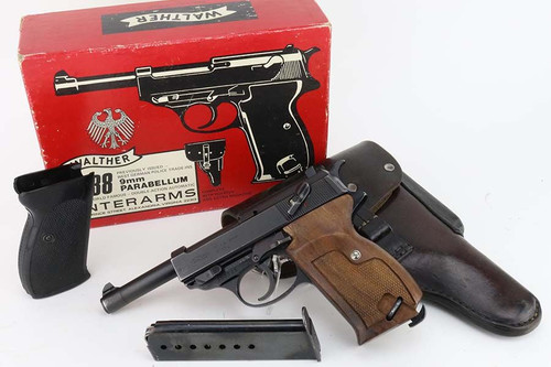 Excellent 1973 Walther P1 Rig - 1