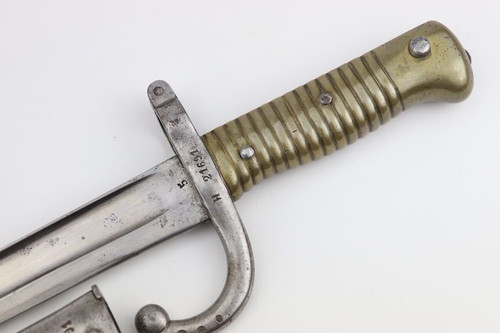 1868 Chassepot Bayonet W/ Matching Scabbard - 2
