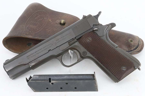 Scarce 1942 Colt 1911A1 Rig - WB Inspector - 1