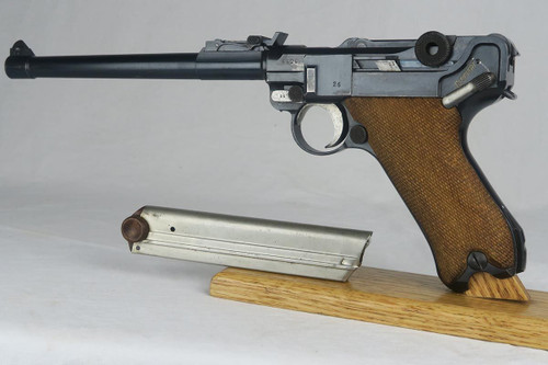 Beautiful 1918 DWM Artillery Luger - Capture Document - 1