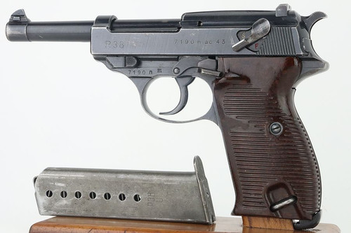 Scarce 1943 Walther P.38 - Straight Line - 1
