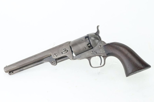 Rare US Colt Model 1851 Navy Revolver - Iron Backstrap - 1