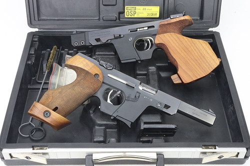 Cased Set of Walther GSP & OSP Target Pistols - .22 - 1