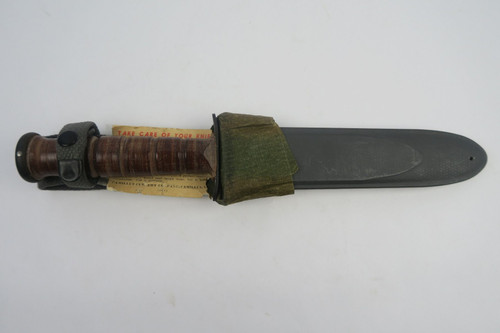 Mark II USN Knife with Care Tag - 1