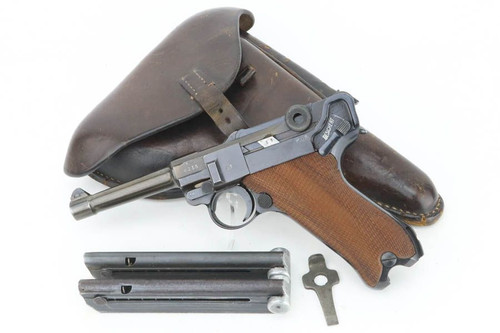 1942 Police Eagle/L Banner Mauser Luger Rig - 1