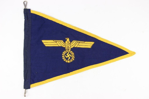 Kriegsmarine Officer's Vehicle Pennant Flag - 1