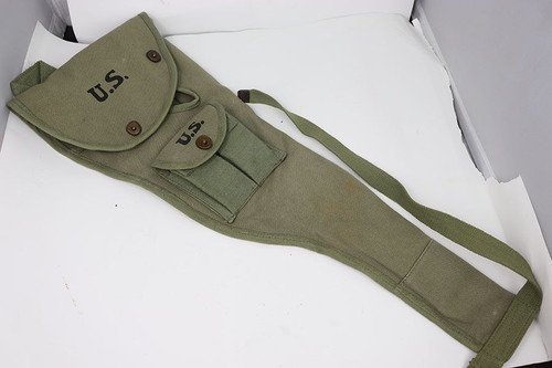 1944 M1 Carbine "Paratrooper" Canvas Carry Case - Likely Repro - 1